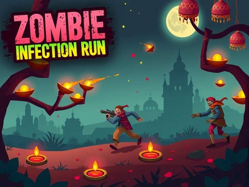 Zombie Infection Run Game Banner